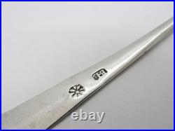 Montrose Scottish Provincial Sterling Silver Teaspoon Antique c1790 B. Lumsden