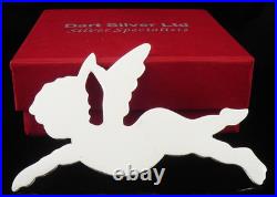 NEW Sterling Silver ANGEL Christmas Tree Decoration Ornament, Scottish, Boxed