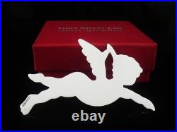 NEW Sterling Silver ANGEL Christmas Tree Decoration Ornament, Scottish, Boxed