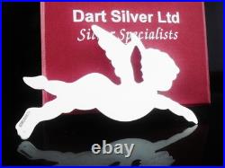 NEW Sterling Silver ANGEL Christmas Tree Decoration Ornament, Scottish, Boxed