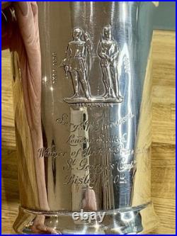 NRA 1902 Sterling Silver London Scottish Bisley Shooting Trophy By Elkington