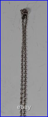 Norman Cherry, Sterling Silver Textured Pendant on Chain, Scottish 1978