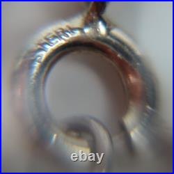 Norman Cherry, Sterling Silver Textured Pendant on Chain, Scottish 1978