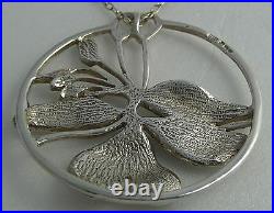 Norman Grant Silver Pendant Chain 1982 Boxed Scottish