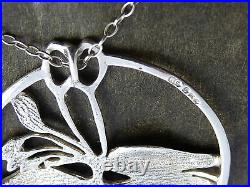 Norman Grant Silver Pendant Chain 1982 Boxed Scottish