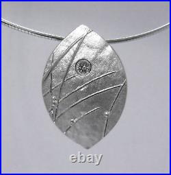 Norman Grant Silver Pendant Chain 1982 Boxed Scottish