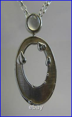 Ola Gorie 925 Silver Eve Pearl Pendant Chain Scottish