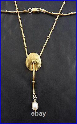 Ola Gorie 925 Silver Woodwick Pendant 18 Chain Rhodolite Scottish