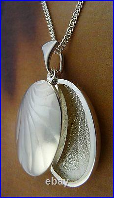 Ola Gorie 925 Sterling Silver Tide Locket 18 Chain Scottish