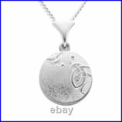 Ola Gorie 925 Sterling Silver Tide Locket 18 Chain Scottish