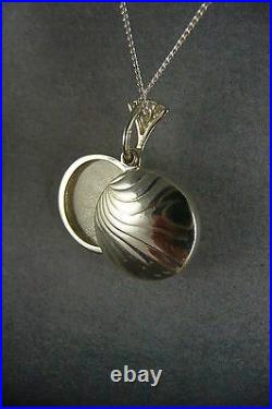 Ola Gorie 925 Sterling Silver Tide Locket Scottish Boxed