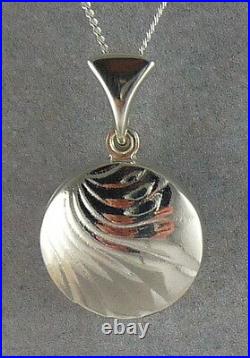 Ola Gorie 925 Sterling Silver Tide Locket Scottish Boxed