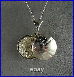 Ola Gorie 925 Sterling Silver Tide Locket Scottish Boxed