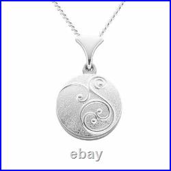 Ola Gorie 925 Sterling Silver Tide Locket Scottish Boxed