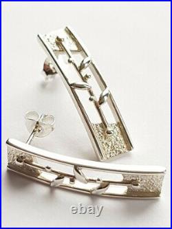 Ola Gorie Jewellery Silver Viking Ship Pendant 20 Chain Scottish