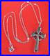 Ola Gorie Orkney Pendant St Peter's Cross Scottish Stg Silver hm 1975 Edinburgh