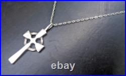 Ola Gorie Orkney Pendant St Peter's Cross Scottish Stg Silver hm 1975 Edinburgh