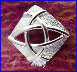 Ola Gorie Orkney Scottish Silver Alba Brooch Pin Boxed