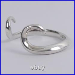 Ola Gorie Orkney Scottish Sterling Silver Torque Bangle 68 Grams
