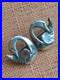 Ola Gorie Scottish Sterling Silver Swan Brooch, OMG mark