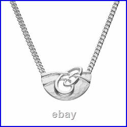 Ola Gorie Silver Aikerness Necklace 16 Chain Celtic Scottish