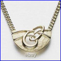 Ola Gorie Silver Aikerness Necklace 16 Chain Celtic Scottish