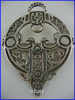 Ola Gorie Silver Aikerness Necklace 16 Chain Celtic Scottish