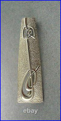 Ola Gorie Silver Gael Brooch Pin Scottish