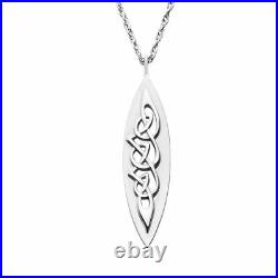 Ola Gorie Silver Ninian Pendant 18 Chain Christian Scottish