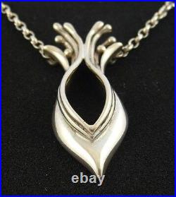 Ola Gorie Silver Pendant Necklace Chain Boxed Scottish