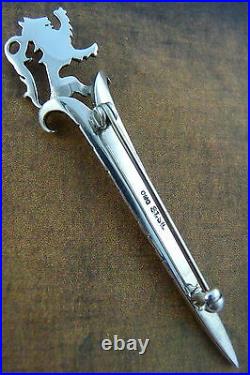 Ola Gorie Silver Sjusta Brooch Pin Scottish