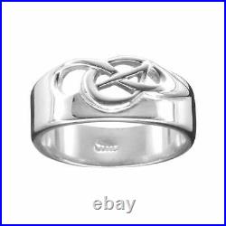 Ola Gorie Sterling Silver 925 Ninian Ring Scottish Boxed Christian Size K