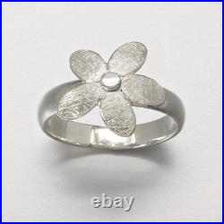 Ola Gorie Sterling Silver 925 Ninian Ring Scottish Boxed Christian Size K