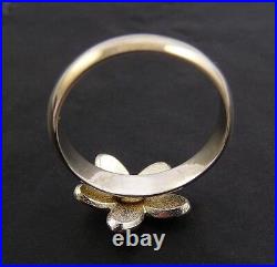 Ola Gorie Sterling Silver 925 Ninian Ring Scottish Boxed Christian Size K