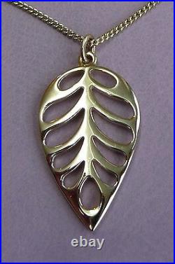 Ola Gorie Sterling Silver Kimono Pendant 18 Curb Chain Box Scottish