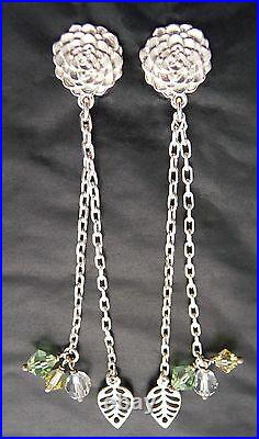 Ola Gorie Sterling Silver Kimono Pendant 18 Curb Chain Box Scottish