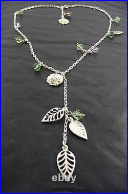 Ola Gorie Sterling Silver Kimono Pendant 18 Curb Chain Box Scottish