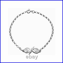 Ola Gorie Sterling Silver Mistral Charm Bracelet Scottish Box