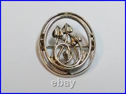 Ola gorie Sterling Silver vintage Brooch ladies gift Scottish Orkney Scotland
