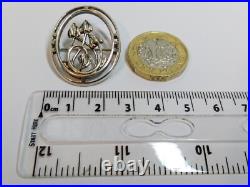 Ola gorie Sterling Silver vintage Brooch ladies gift Scottish Orkney Scotland