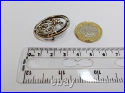Ola gorie Sterling Silver vintage Brooch ladies gift Scottish Orkney Scotland