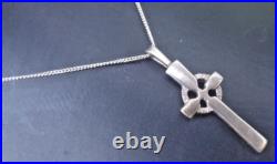 Ortak Orkney Pendant St. Peter's Cross Scottish Stg. Silver h/m 1978 Edinburgh
