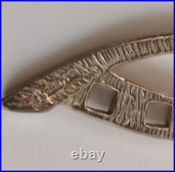 Ortak Scottish Silver Pendant Necklace Earrings 925 Orkneys Design Celtic Nordic