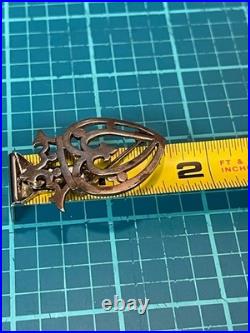 Pair of Sterling Silver Scottish Lukenbooth Brooch Pins