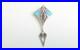 Pat Cheney Scottish Sterling Silver & Enamel Art Deco Style Brooch Hallmarked
