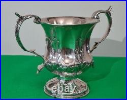 RARE GEORGIAN SCOTTISH STERLING SILVER Trophy Cup GLASGOW 1835 John McKell