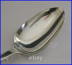 RARE SCOTTISH VICTORIAN SOLID STERLING SILVER BASTING SPOON 1868 ANTIQUE 105g