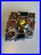 Rare Antique Scottish Silver Agate, Pebble, Citrine, Brooch Pin Circa 1880s