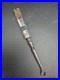 Rare Antique Scottish Sterling Silver Moss Agate Handled Button Hook