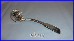 Rare Antique Scottish Sterling Silver Sifter / Sifting Spoon Edinburgh 1840